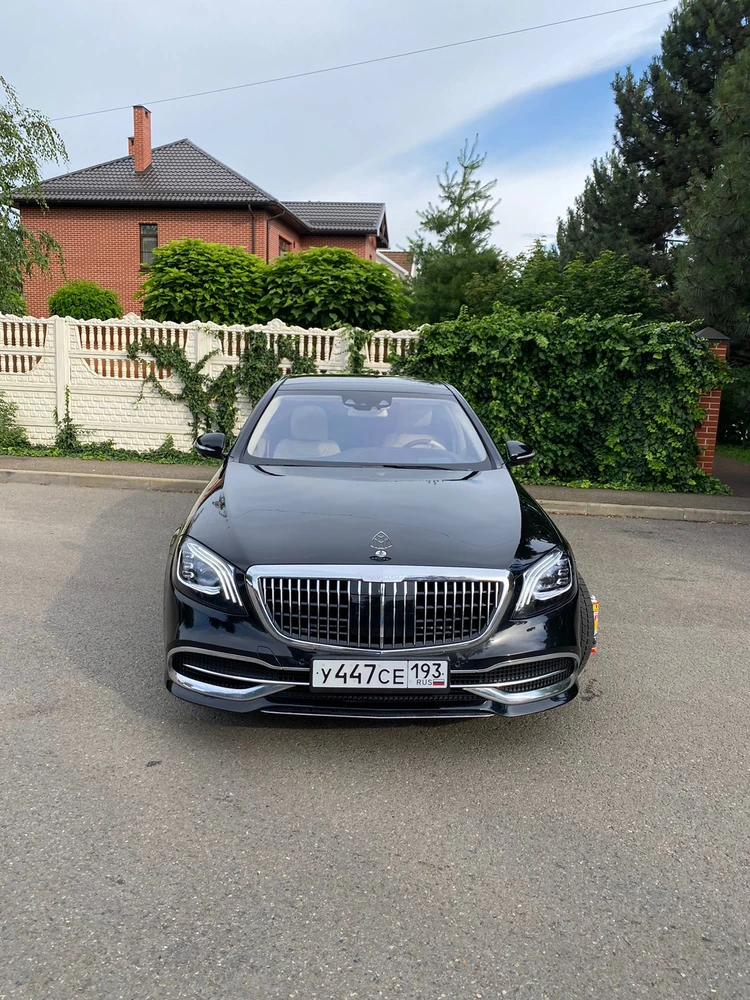 Аренда Mercedes S‑Класс Maybach с водителем в Сочи