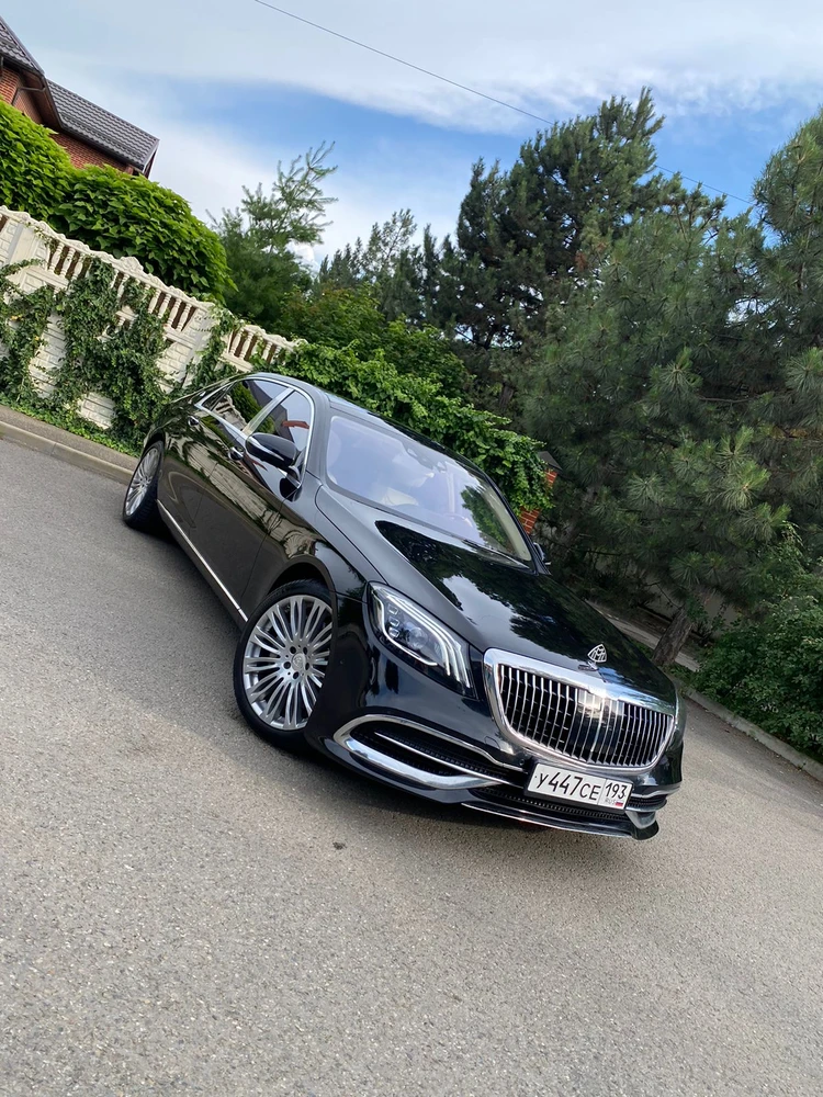 Аренда Mercedes S‑Класс Maybach с водителем