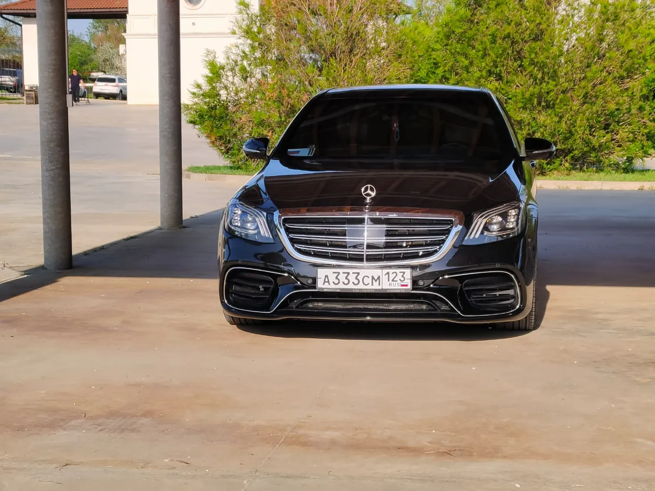 Аренда Mercedes S‑Класс W222 с водителем