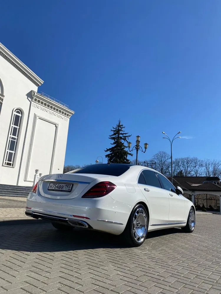 Аренда Mercedes S‑Класс W222 на свадьбу