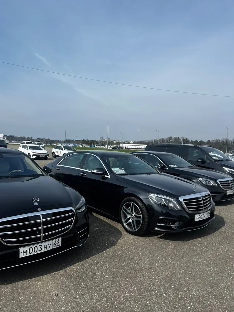 Аренда Mercedes S‑Класс с водителем в Сочи